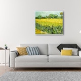 지클레 그림 액자 60x50cm - 고흐, 아이리스가 있는 아를의 풍경