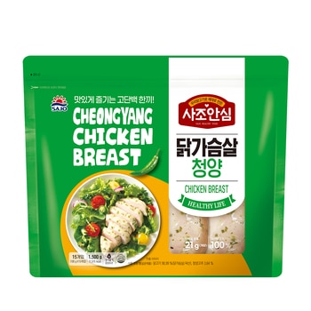 사조안심 닭가슴살 청양 할라피뇨 1.5kg