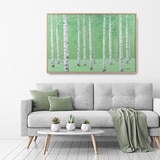 지클레 그림 액자 91x61cm - 숲속의 휴식