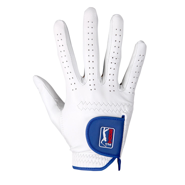 PGA Tour 남성 왼손잡이용 골프장갑 3개(오른손 착용) - 25호(21cm)