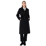 비지트 인 뉴욕 여성 울캐시미어 혼방 코트