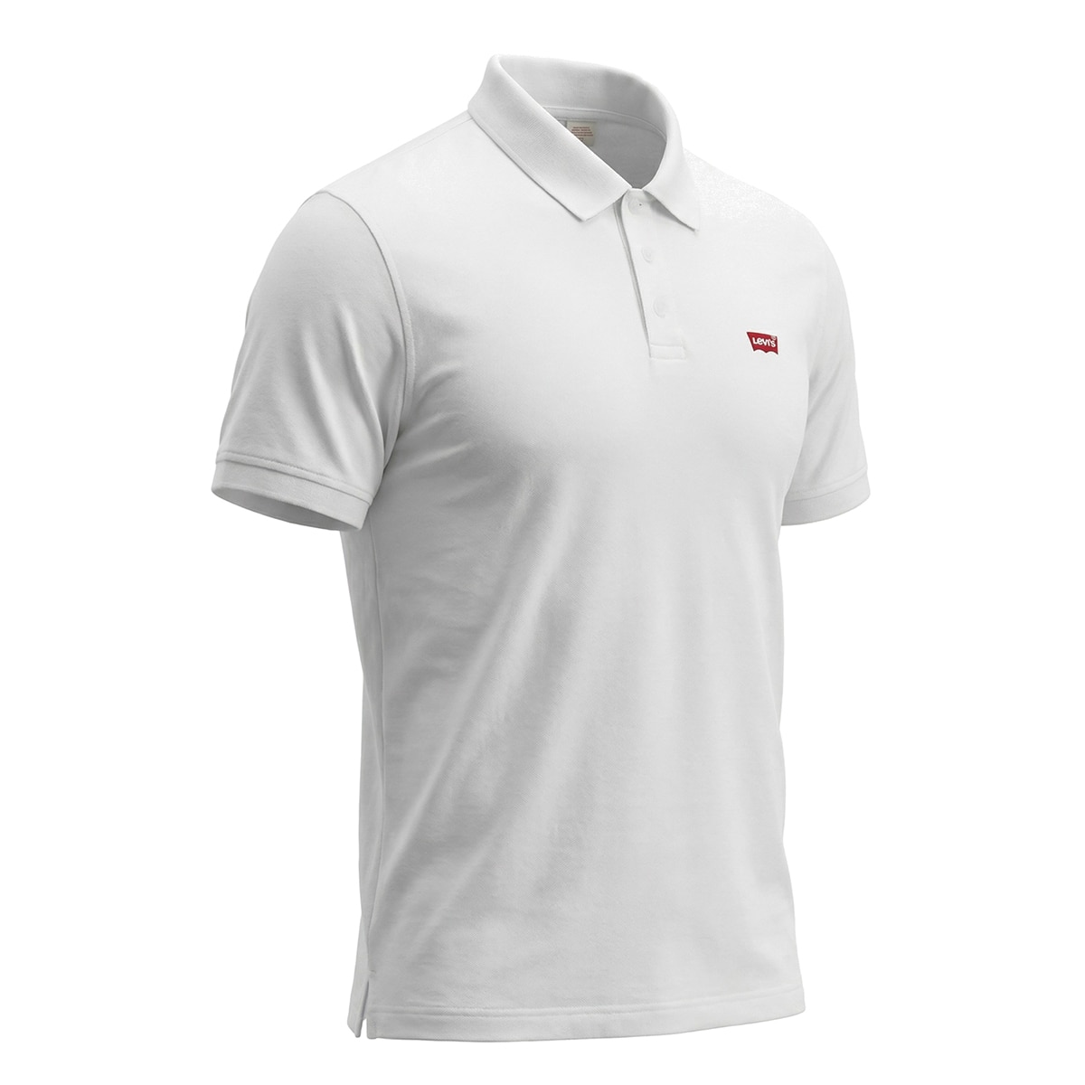 리바이스 남성 반소매 폴로 - 화이트, 95