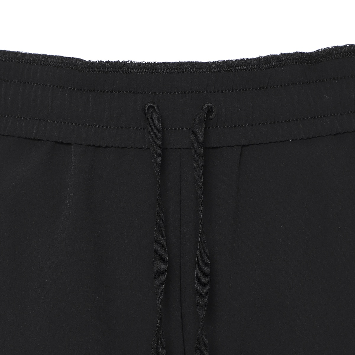 휠라 우븐 스트레치 바지 - 블랙