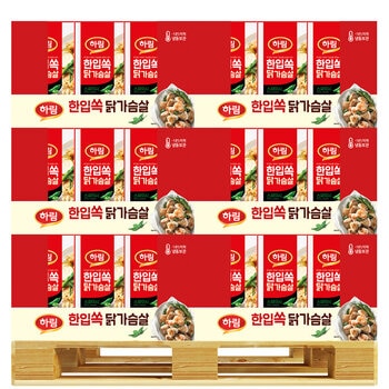 하림자연실록스파이시닭가슴살 1.2kg x 144