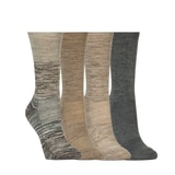 커클랜드 시그니춰 여성 울 양말 4족 - 뉴트럴 핑크 커클랜드 시그니춰 여성 울 양말 4족 - 뉴트럴 핑크