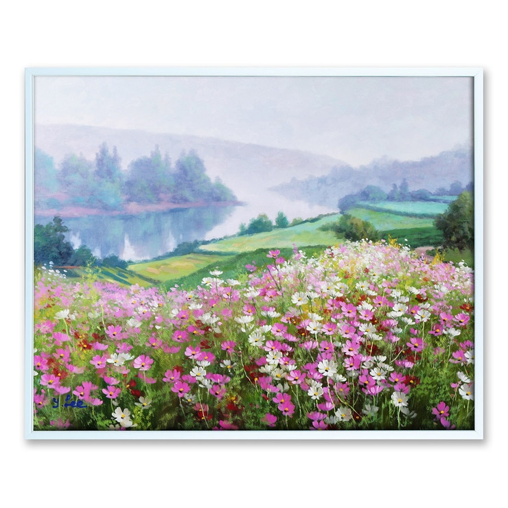 지클레 그림 액자 60x50cm - 코스모스의 합창 지클레 그림 액자 60x50cm - 코스모스의 합창