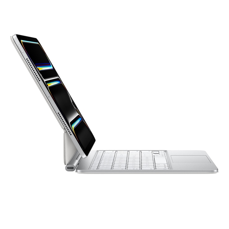 Apple 매직 키보드 M4/M5 iPad Pro 11 모델용 화이트 Apple 매직 키보드 M4/M5 iPad Pro 11 모델용 화이트