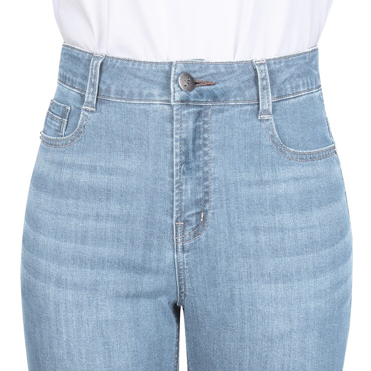 케네스콜 여성 저온스 루즈 스트레이트핏 청바지 - 아이스