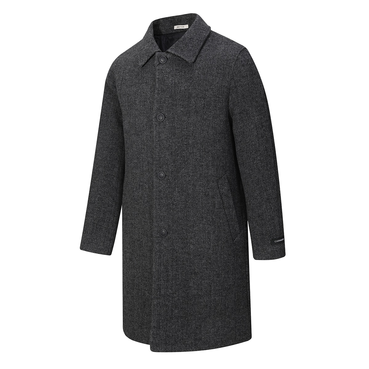 브렌우드 남성 발마칸 코트 - 그레이, L 브렌우드 남성 발마칸 코트 - 그레이, L