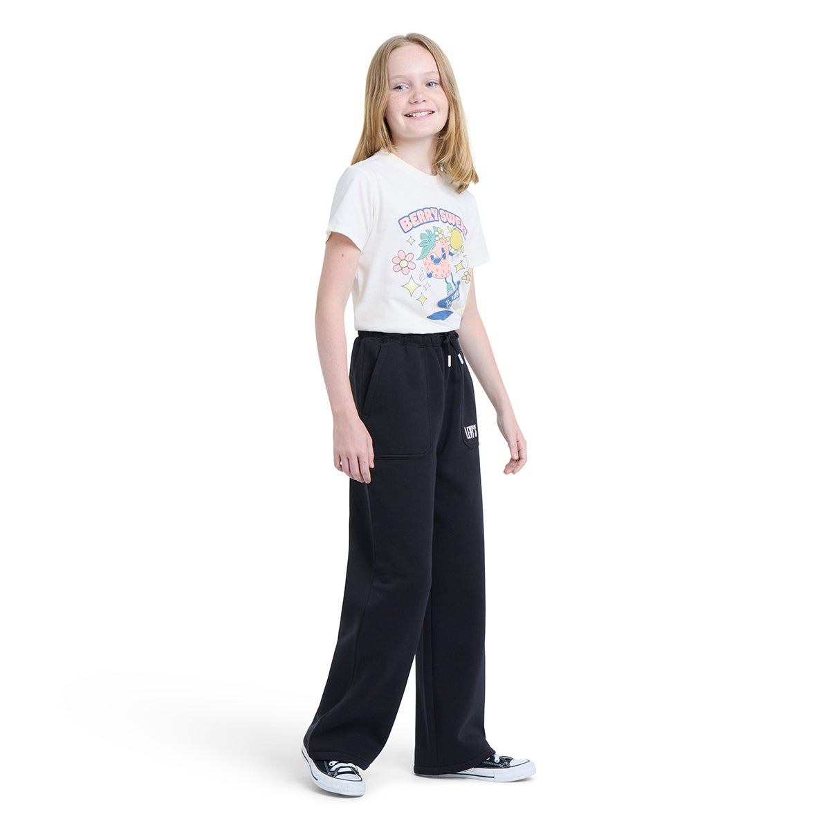 리바이스 키즈 플리스 바지 - 블랙 리바이스 키즈 플리스 바지 - 블랙