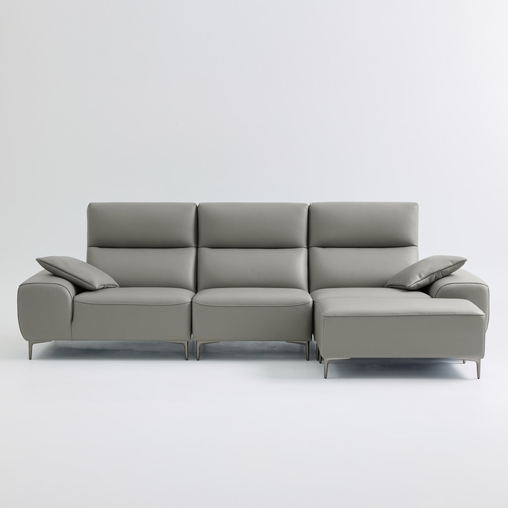 UND NA17 전체 천연 이태리 슈렁큰통가죽 4인 소파+보조스툴