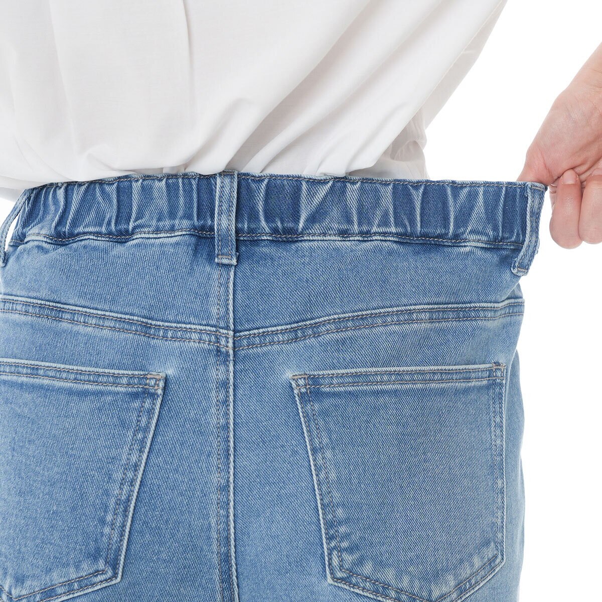 비지트 인 뉴욕 여성 데님 반바지