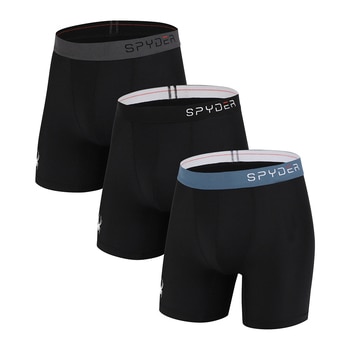 스파이더 남성 롱 드로즈 3매