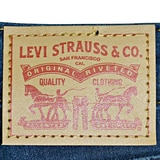 리바이스 여성 725 하이라이즈 부즈컷 청바지 - 다크 인디고