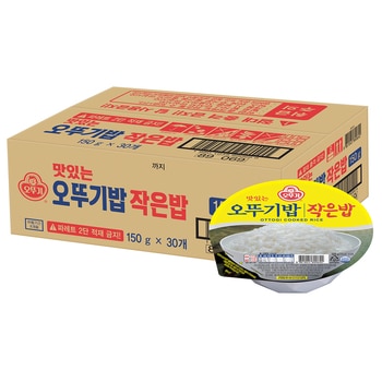 오뚜기 맛있는 오뚜기밥 작은밥 150g x 30개