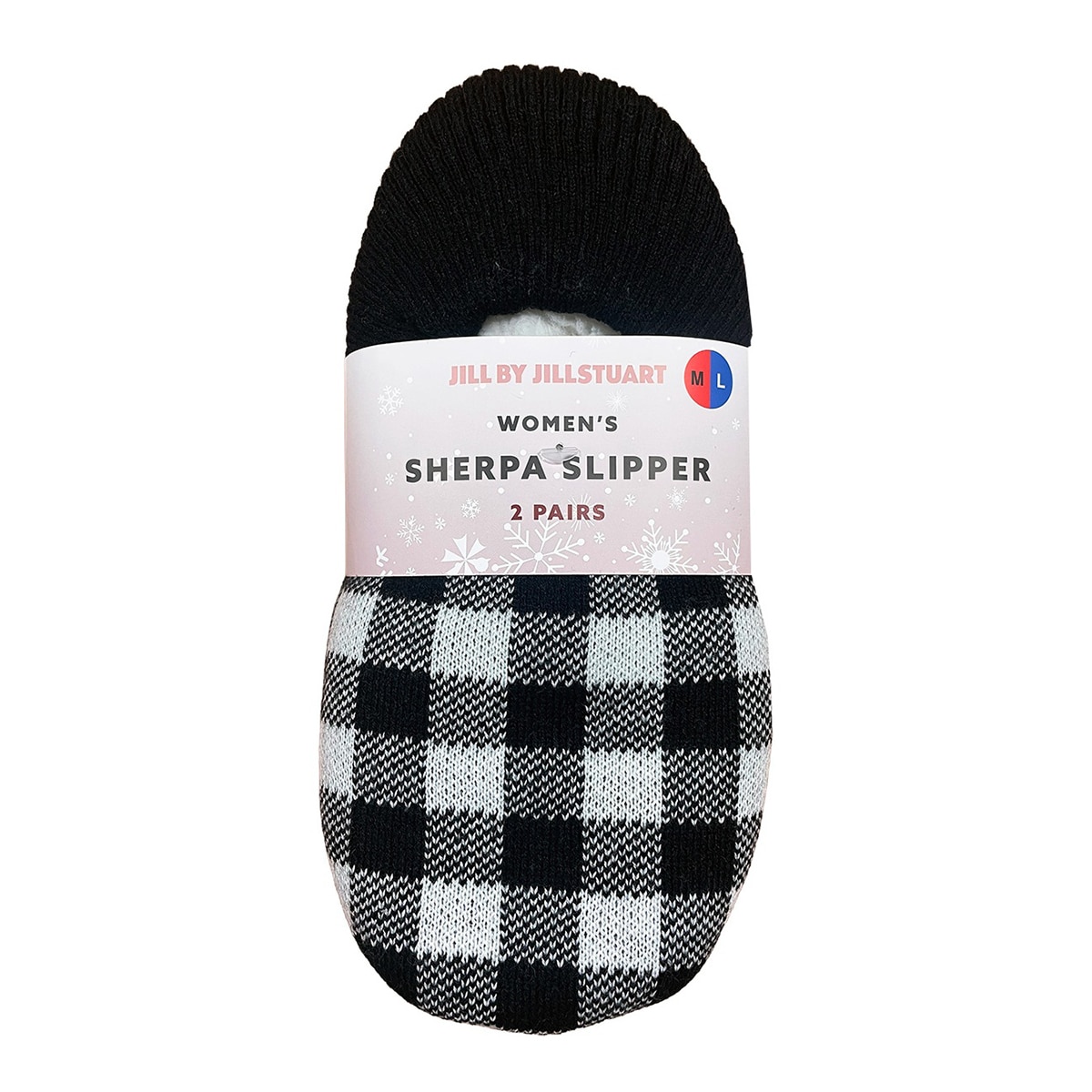 질바이질스튜어트 쉐르파 덧신 2족 - C팩(레드/블랙)