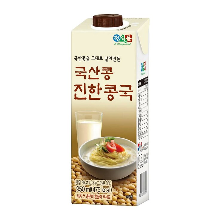 정식품 국산콩 진한 콩국950ML X 4 정식품 국산콩 진한 콩국950ML X 4