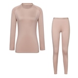 푸마 여성 웜웨어 세트 - 핑크베이지, S