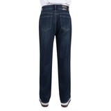 케네스콜 남성 플리스 테이퍼드 청바지 - 다크 인디고