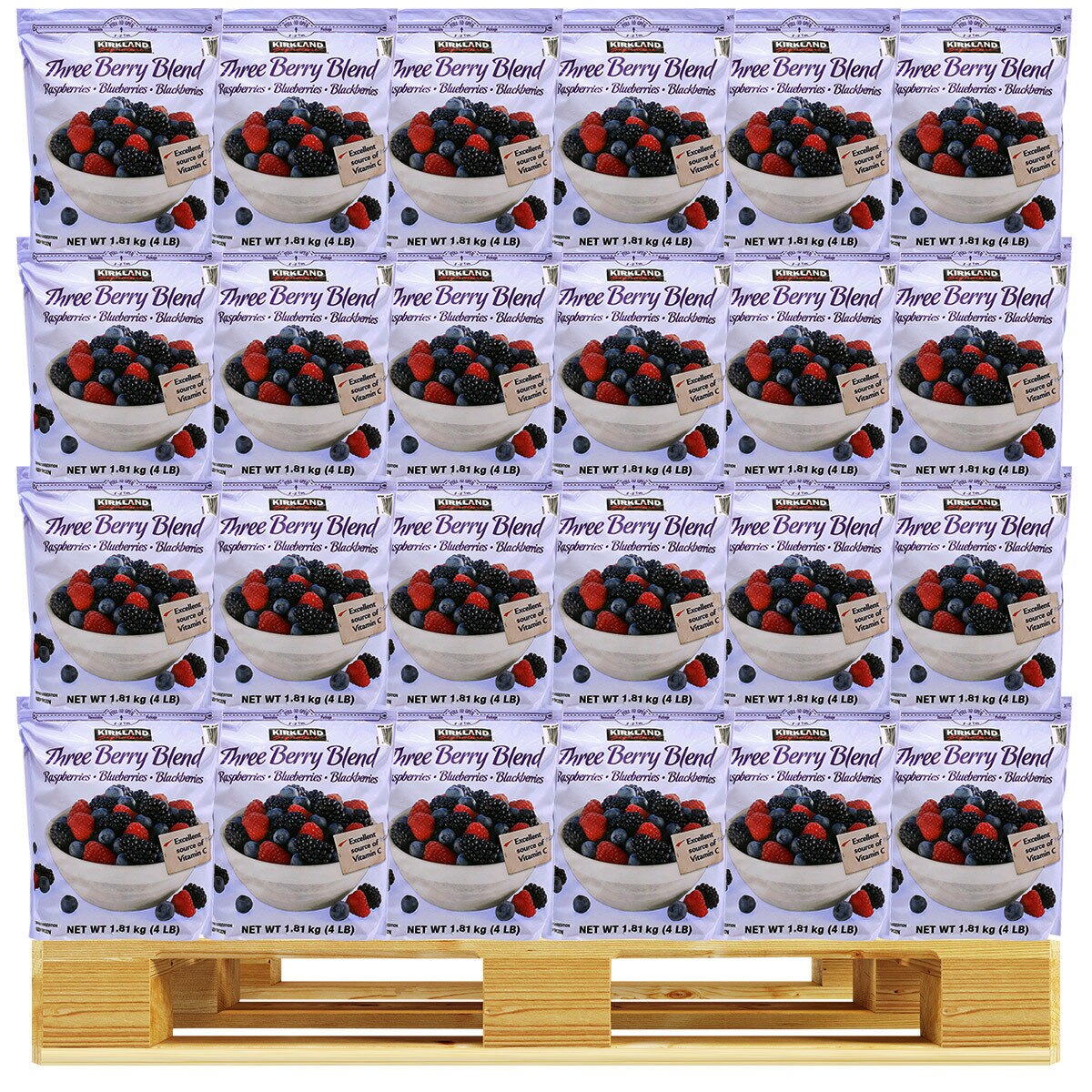 커클랜드 시그니춰 쓰리베리 블렌드 1.81kg x 240개