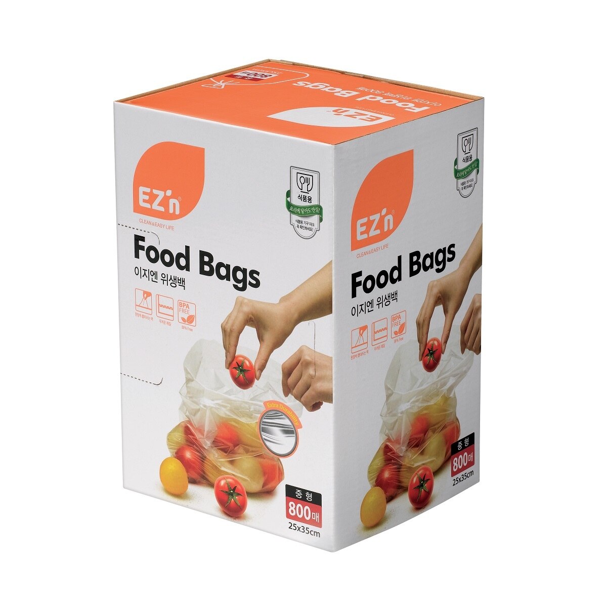 이지엔 일회용 비닐백 (중형) 800매 x 2