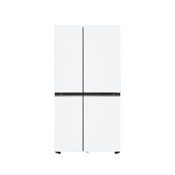 엘지 오브제 AI 매직스페이스 양문형 832L, 메탈 에센스 화이트