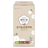 좋은느낌 유기농순면커버 라이너 일반 40개X 6팩