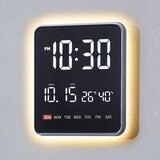 OWC 실루엣 스퀘어 무드등 LED 벽시계