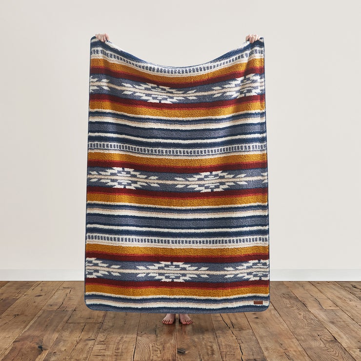 Pendleton 셔파 담요 127x177cm - 살틸로스트라이프(네이비) Pendleton 셔파 담요 127x177cm - 살틸로스트라이프(네이비)