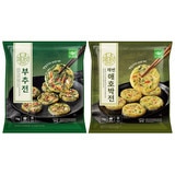 사옹원 미니전 골라담기 1kg x 2 - 사옹원 부추전 1kg + 사옹원 애호박전 1kg