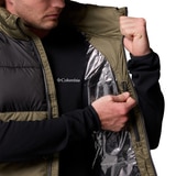 컬럼비아 남성 파이크 래이크II 패딩 베스트 - 스톤그린(배색)