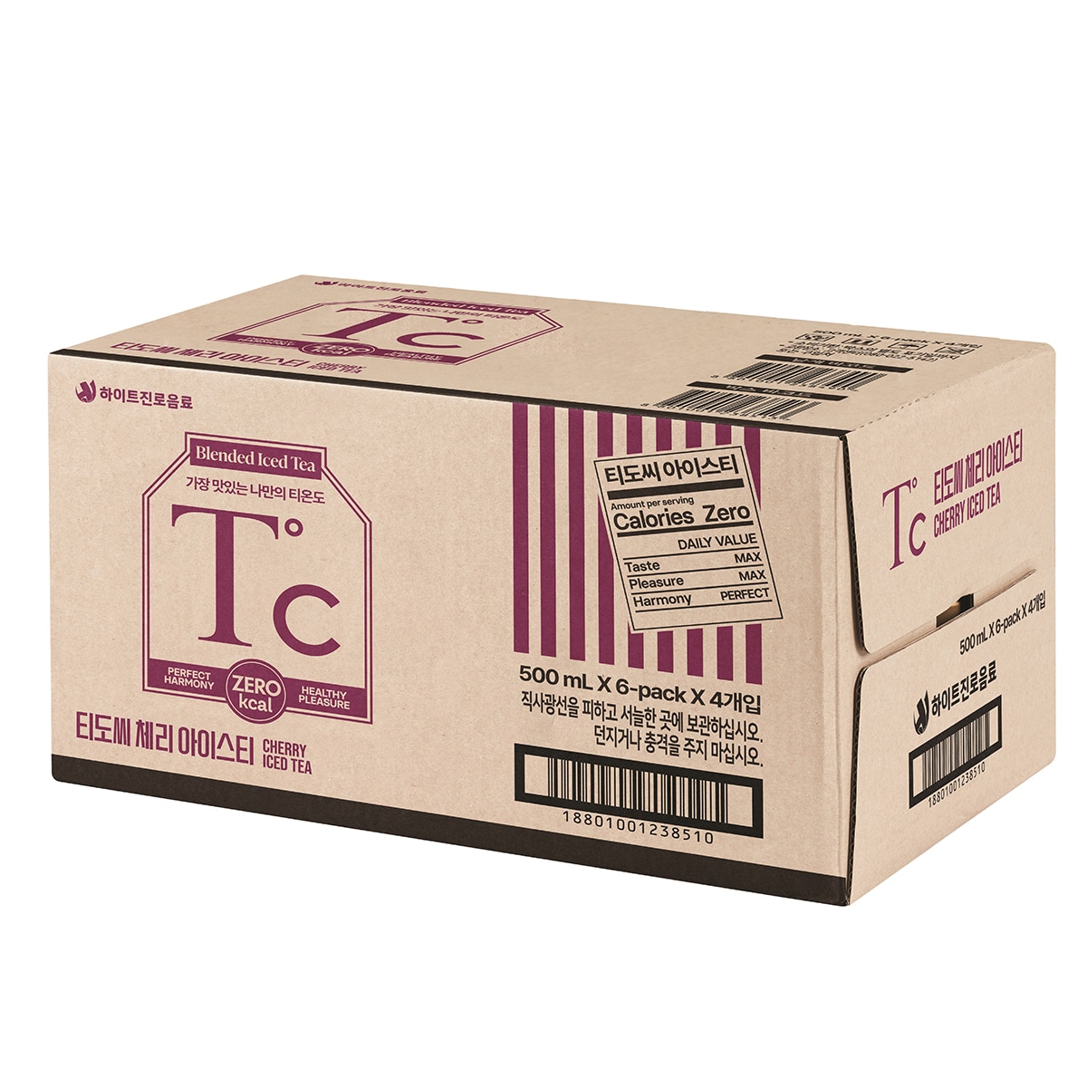 티도씨 블렌디드 아이스티 500ml x 24 - 체리