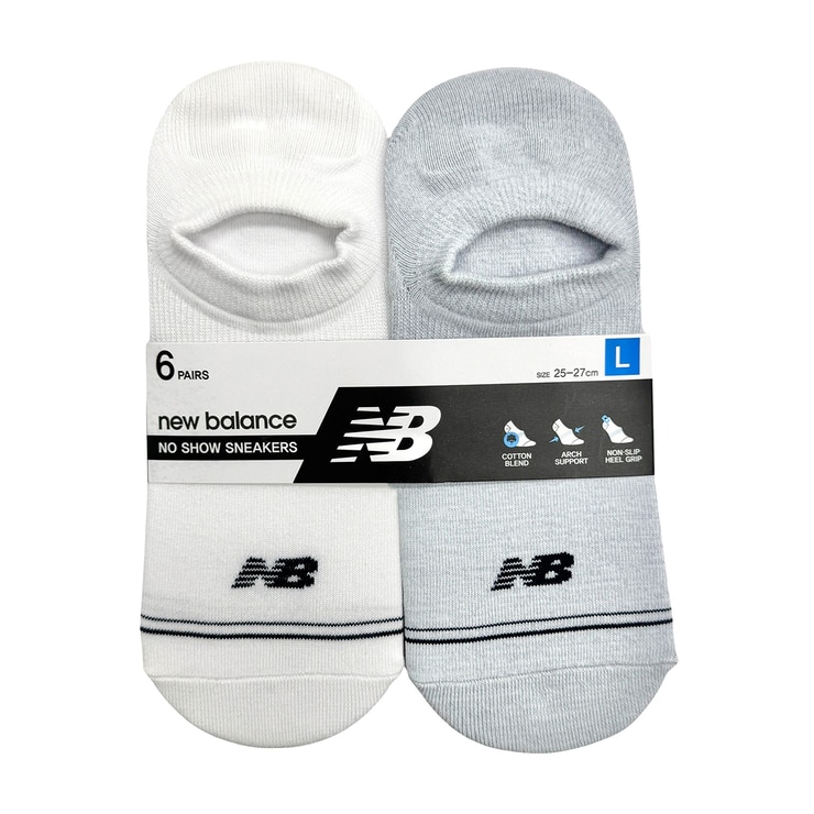뉴발란스 성인 덧신 양말 6족