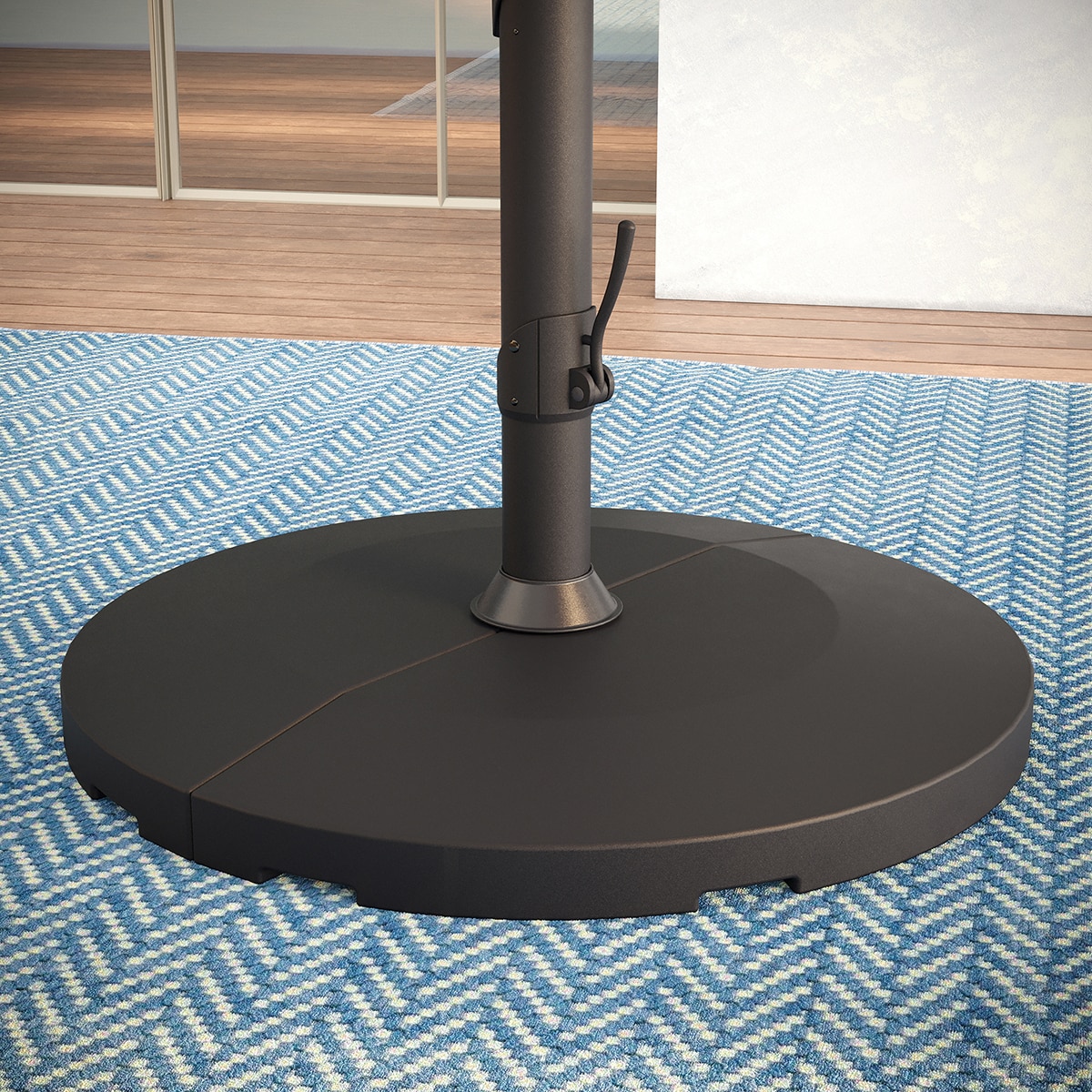 앳레저 캔틸레버 라운드 우산, 지름 3.5m