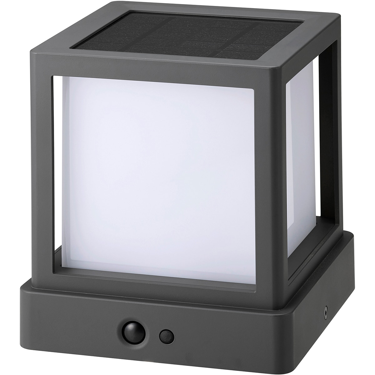 타카쇼 태양광 LED 센서 등 - 큐브형