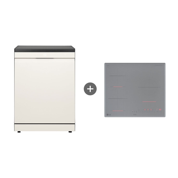 LG Objet Induction 3 Burners & Dishwasher for 14 677275