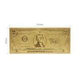 24K 행운의 2달러 순금 카드 7.5g