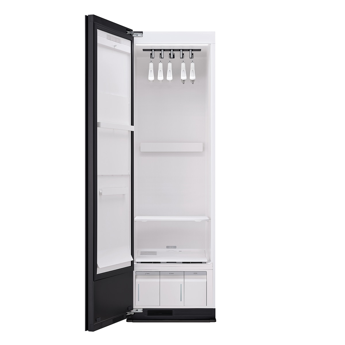 엘지 오브제 스타일러 5벌 - 블랙 틴트