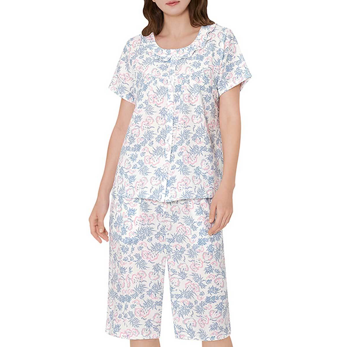 트라이엄프 여성 면 리플 파자마 세트 트라이엄프 여성 면 리플 파자마 세트