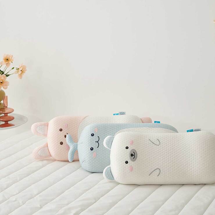 루마인 홈 쿨셸 동물 메모리폼 베개 1P