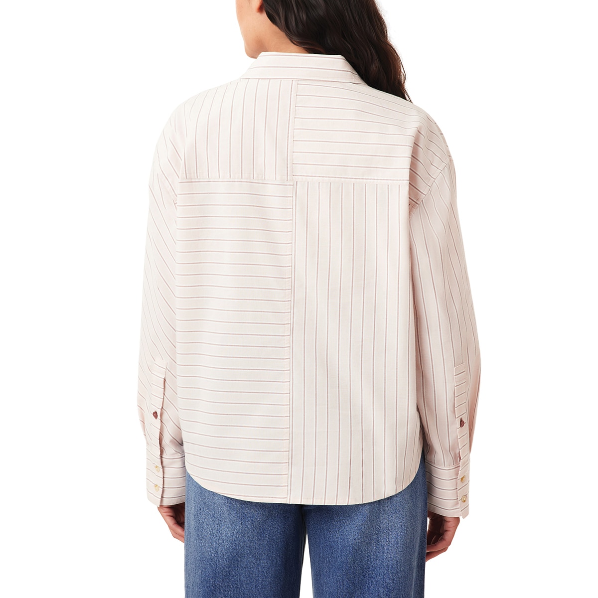 Scotch & Soda 여성 코튼 셔츠 - 로즈, M