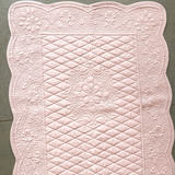 플로티나 피오니 면 소파 러그 70 x 240cm - 핑크