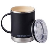 아소부 얼티미트 머그 360ML 2P - 블랙&블루