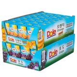 Dole 오렌지주스120ml x 32 + 포도 주스 120ml x 32
