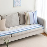 오리고 20수 누빔 면 소파패드 65x205cm - 컬러 오브 브리즈(화이트)