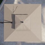 앳레저 LED 캔틸레버 우산 지름 3.0m,페블