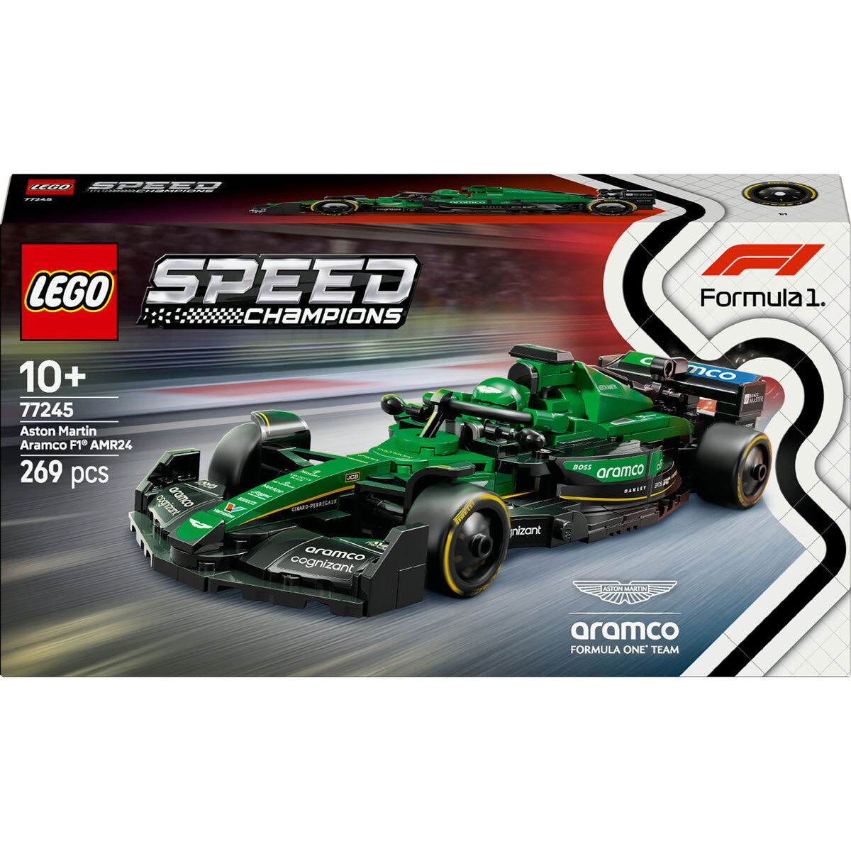 레고 Aston Martin Aramco F1 AMR24 경주용 자동차 77245