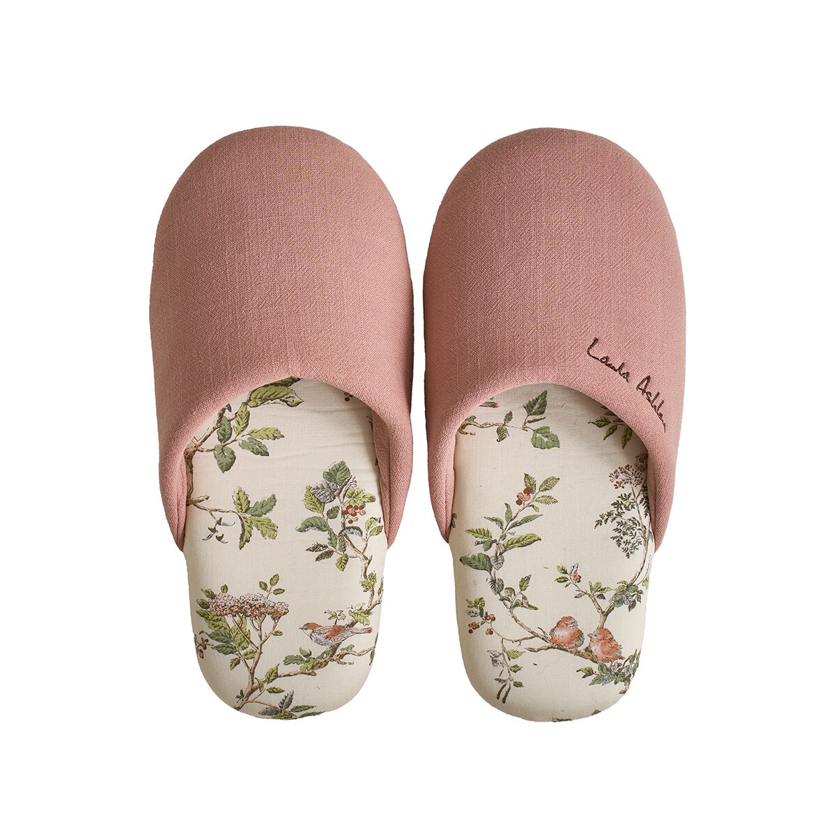 로라애슐리 실내화 2P - 옵션1, 핑크M+베이지L