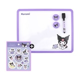 산리오캐릭터즈 화이트 보드 & 마그넷 세트 - 쿠로미