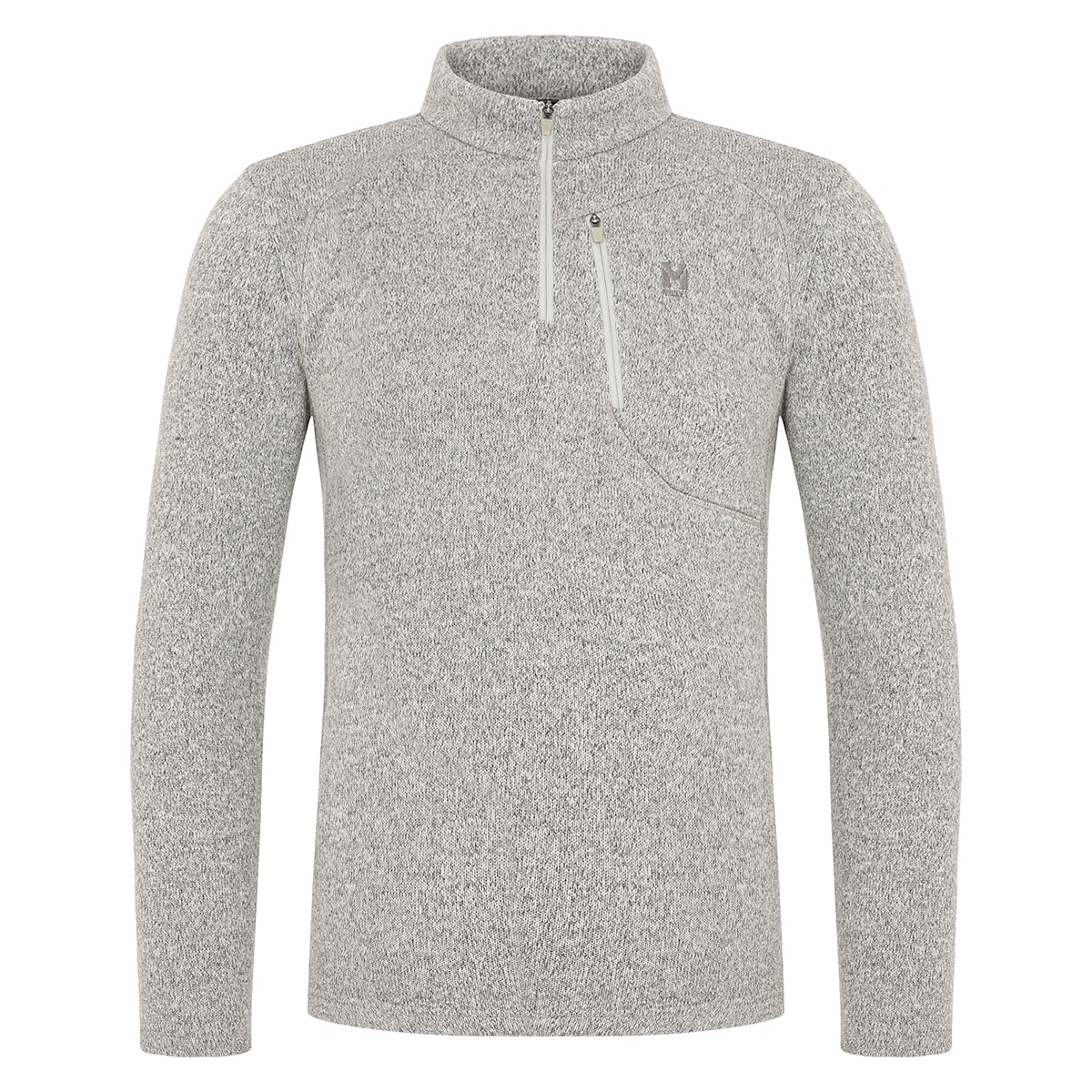 밀레 남성 1/4 집업 스웨터